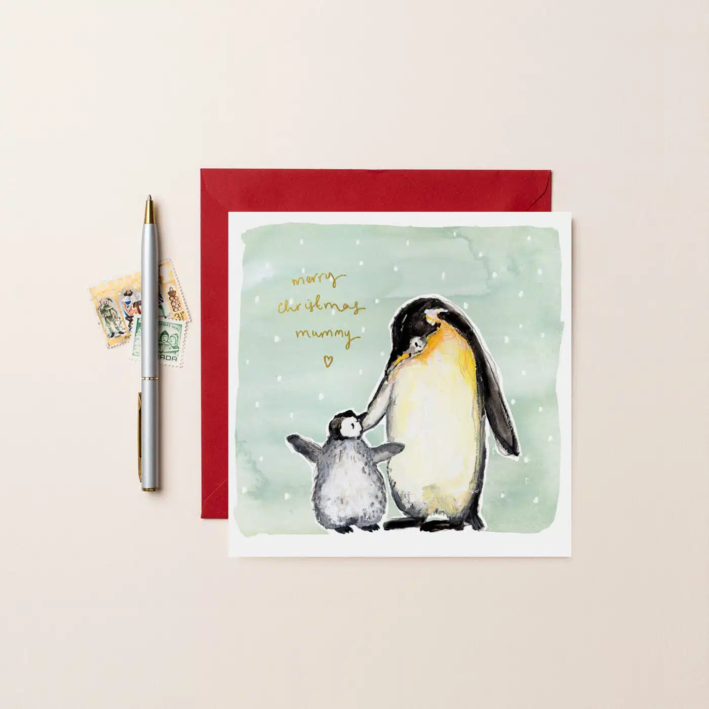 Penguins - Merry Christmas Mummy