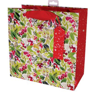 Gift Bag Large - Berry Christmas