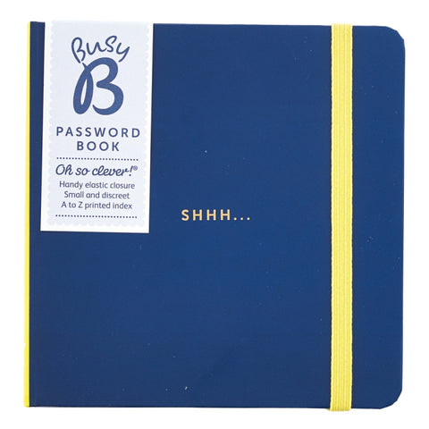 Password Book - Navy