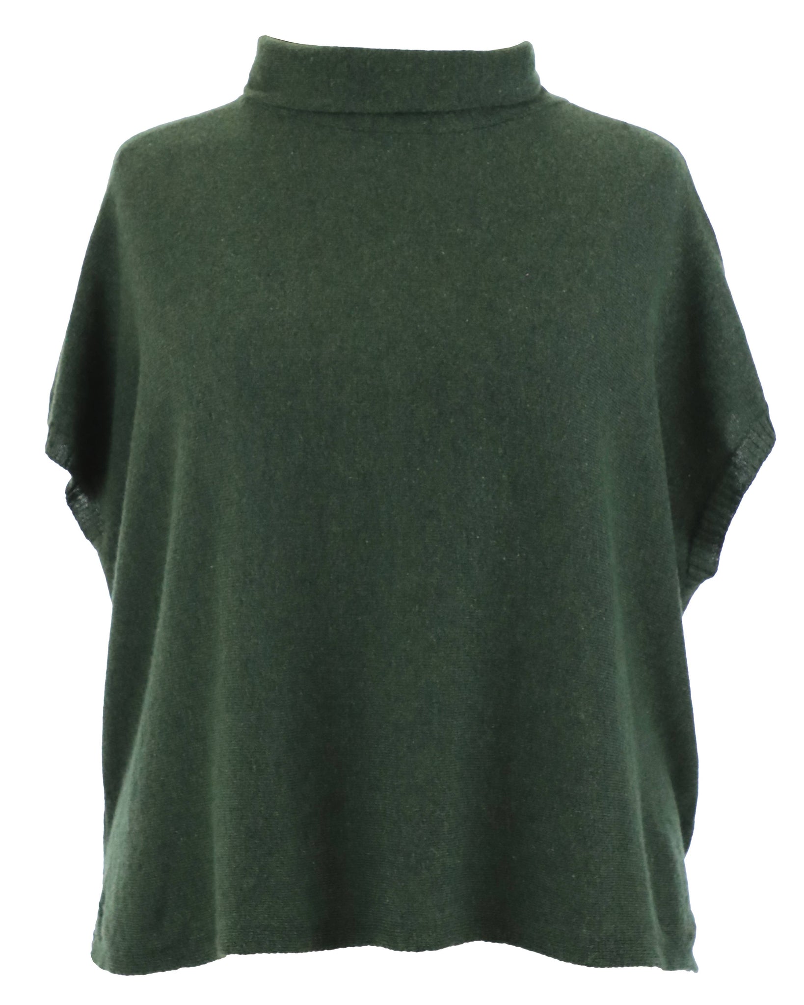 Cashmere Blend Throwover - Forest Green