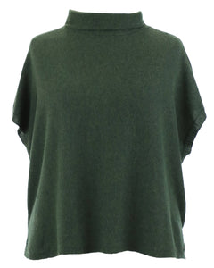 Cashmere Blend Throwover - Forest Green