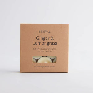 Scented Tealight x 9 - Ginger & Lemongrass