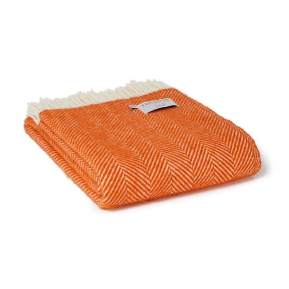 Lifestyle Fishbone Throw - Cinnamon