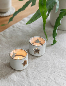 Ithaca Tealight Holders - Set of 2