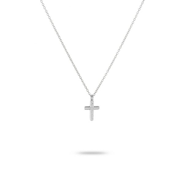 Silver Cross Necklace