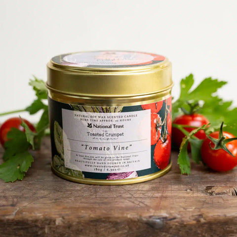 Tomato Vine Tin Candle