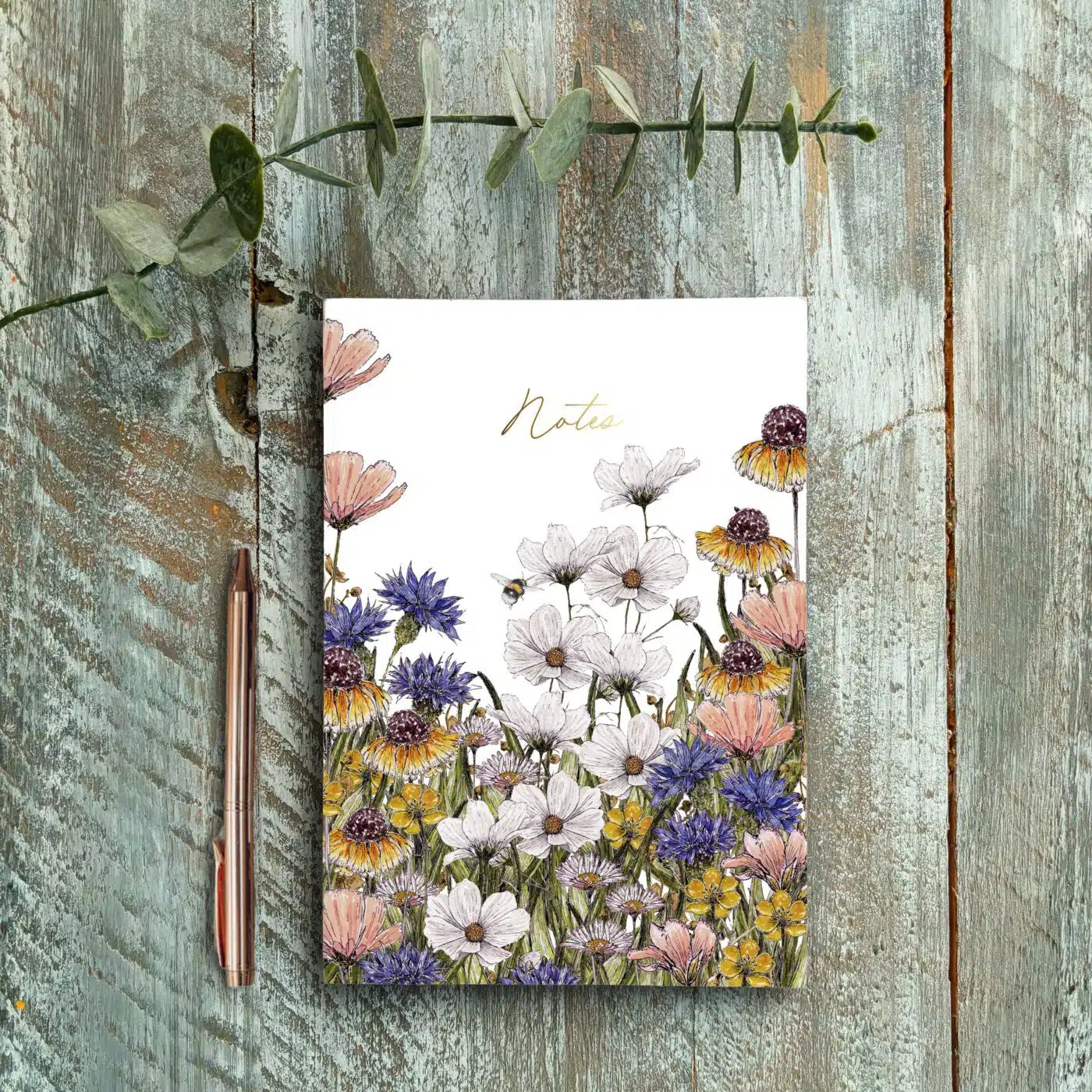 The Regency Gardens Chunky A5 Lined Pocket Notebook