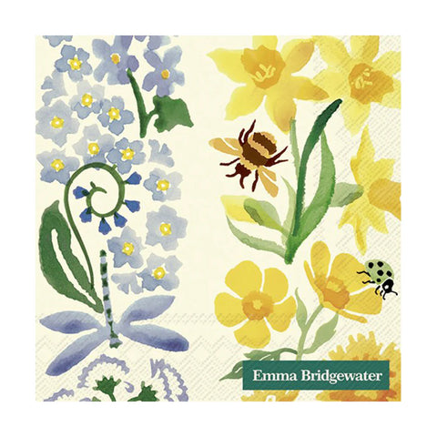 Cocktail Napkins - Emma Bridgewater Wildflowers