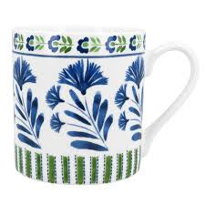 Country Flowers Bone China Mug