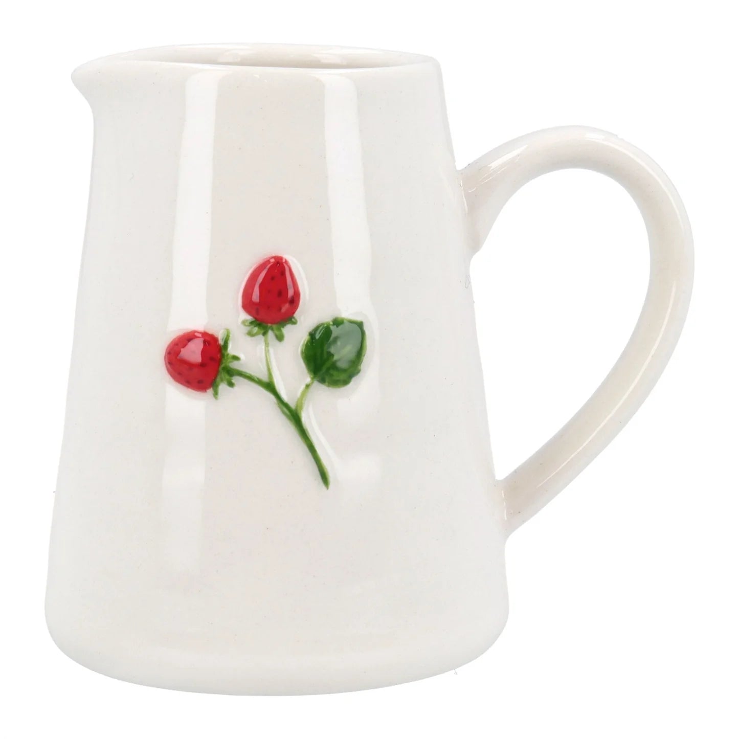 Stoneware Mini Jug - Strawberries