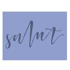 Calligraphy - Salut