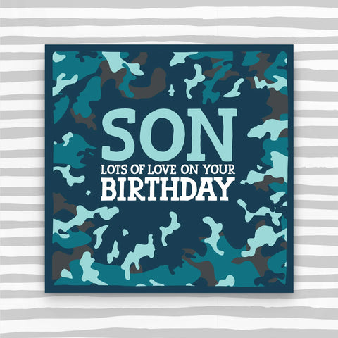 Son - Lots of Love On Your Birthday