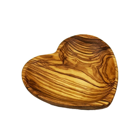 Olive Wood - Small Heart Dish