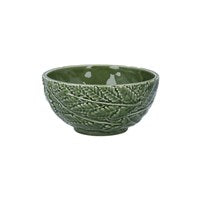 Green Ceramic Fern Bowl - Small