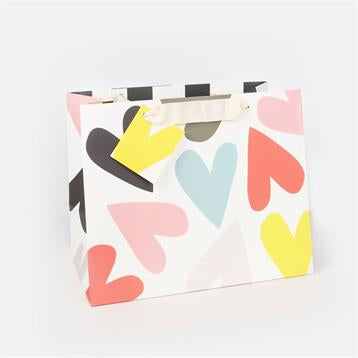 Landscape Gift Bag - Jumbled Hearts