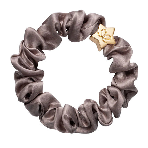 Gold Star Silk Scrunchie