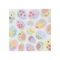 Pastel Garden Easter Egg Napkins