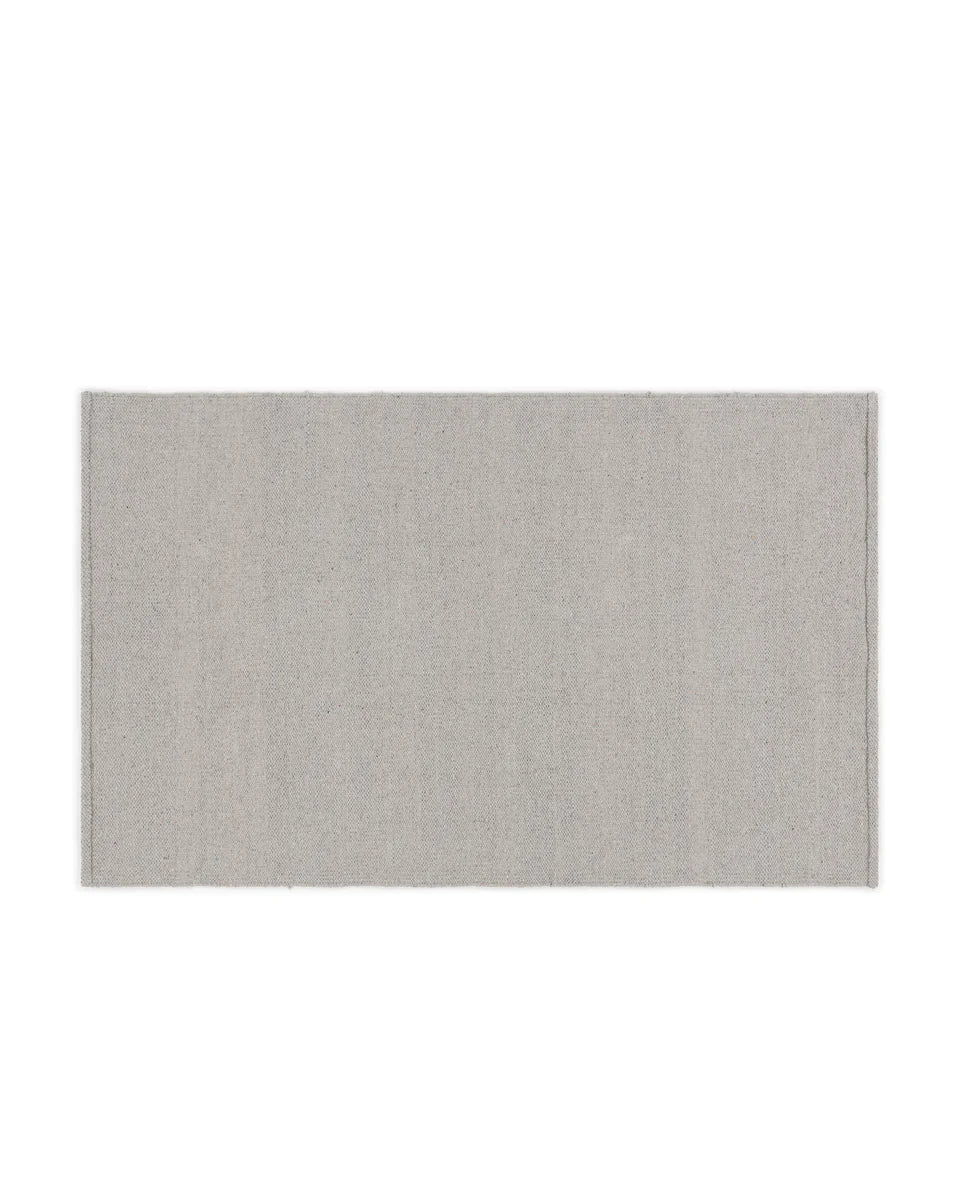 Monkton Recycled Rectangle Rug - Grey