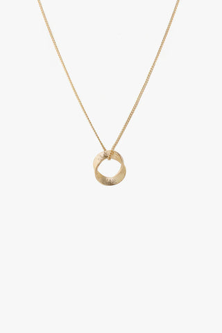 Beech Necklace Gold