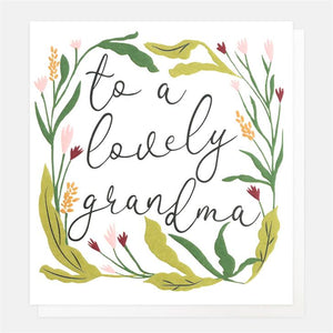 To A Lovely Grandma