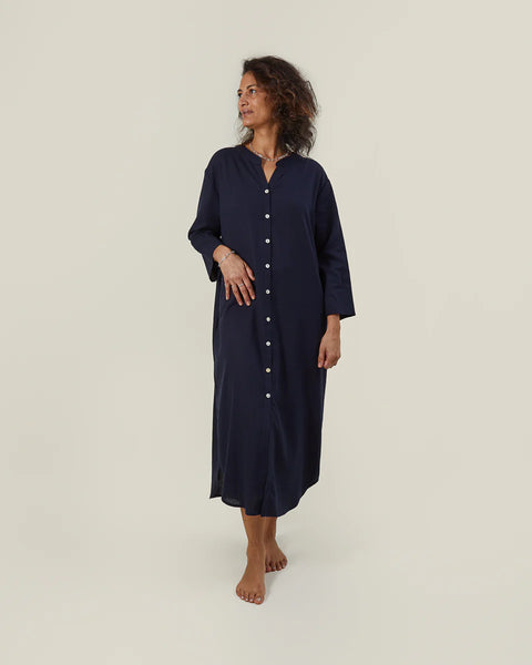 Maya Dress - Navy