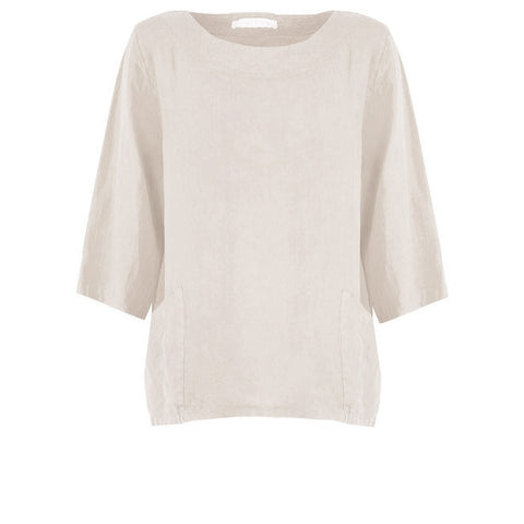 Edie Top - Beige Marl