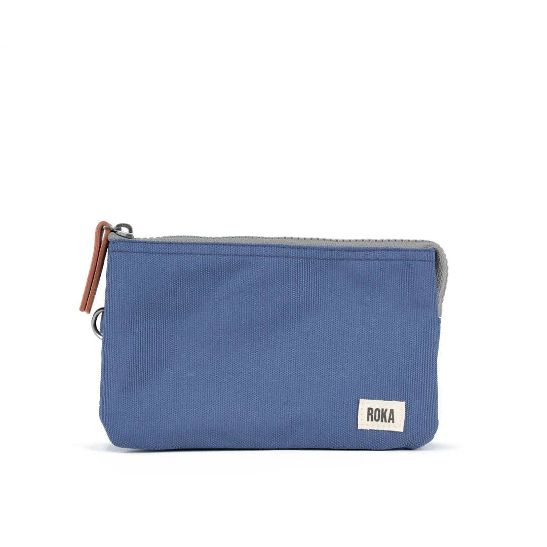 Carnaby Medium Sustainable Purse - Burnt Blue