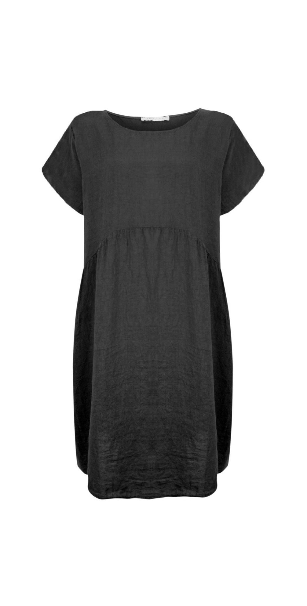 Lexia Tunic Dress - Black