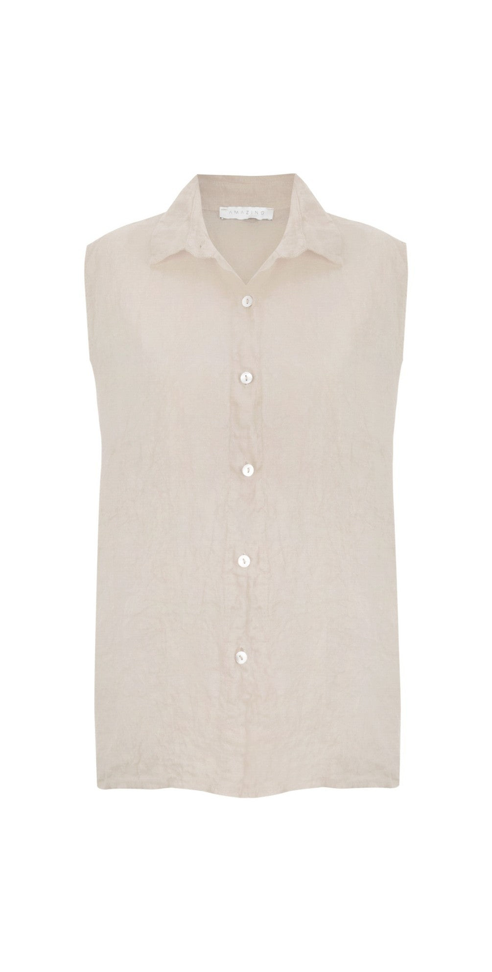 Steffi Shirt -Natural S/M