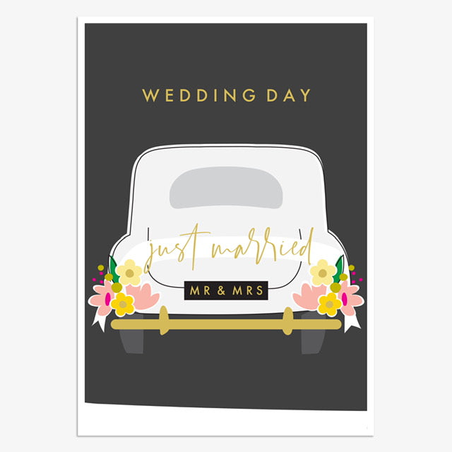 WEDDING DAY CAR