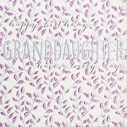 Happy Birthday – Granddaughter