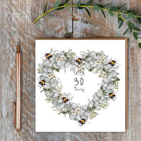 *NEW* Thirty (Bees & Eucalyptus)