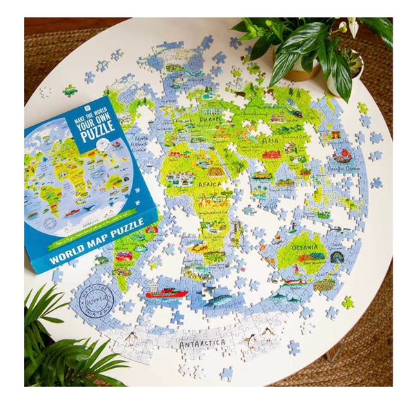 Pick Me Up Jigsaw Puzzle World Map 1000 pieces