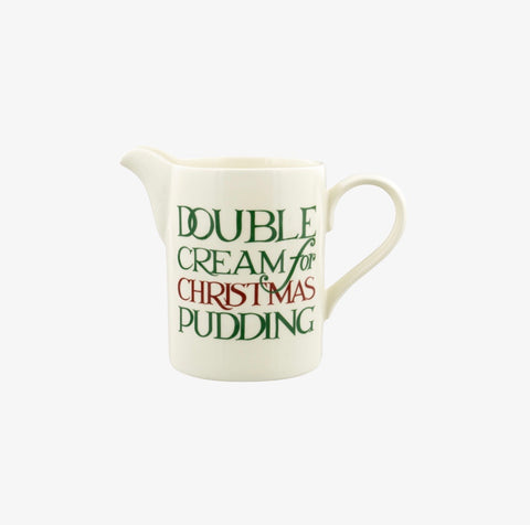 Christmas Toast & Marmalade Double Cream Small Straight Jug