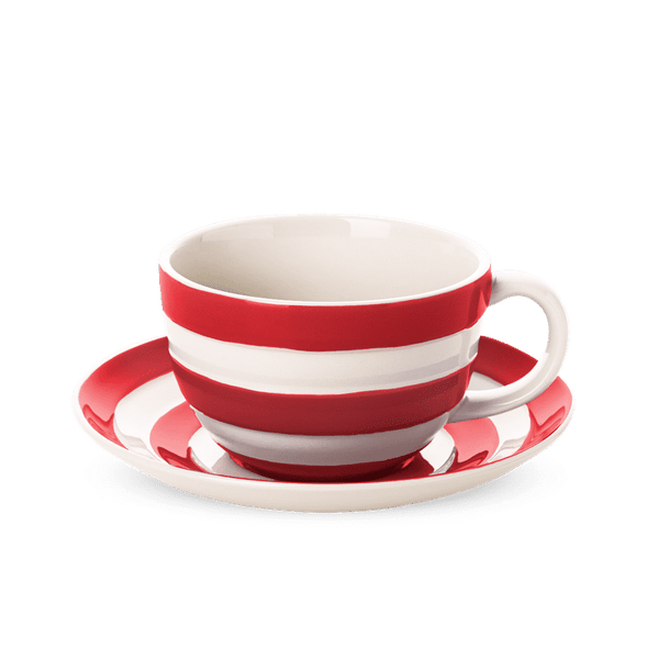 Cornishware Breakfast Cup & Saucer 12oz