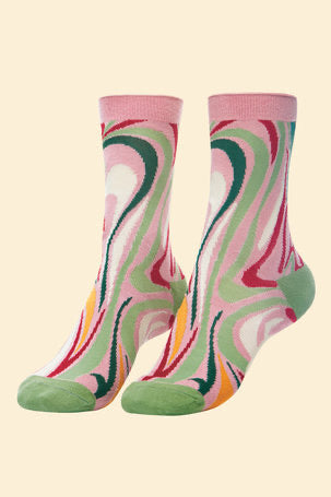 Ankle Socks - Swirl