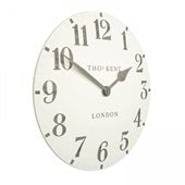 20” Arabic Wall Clock - Limestone