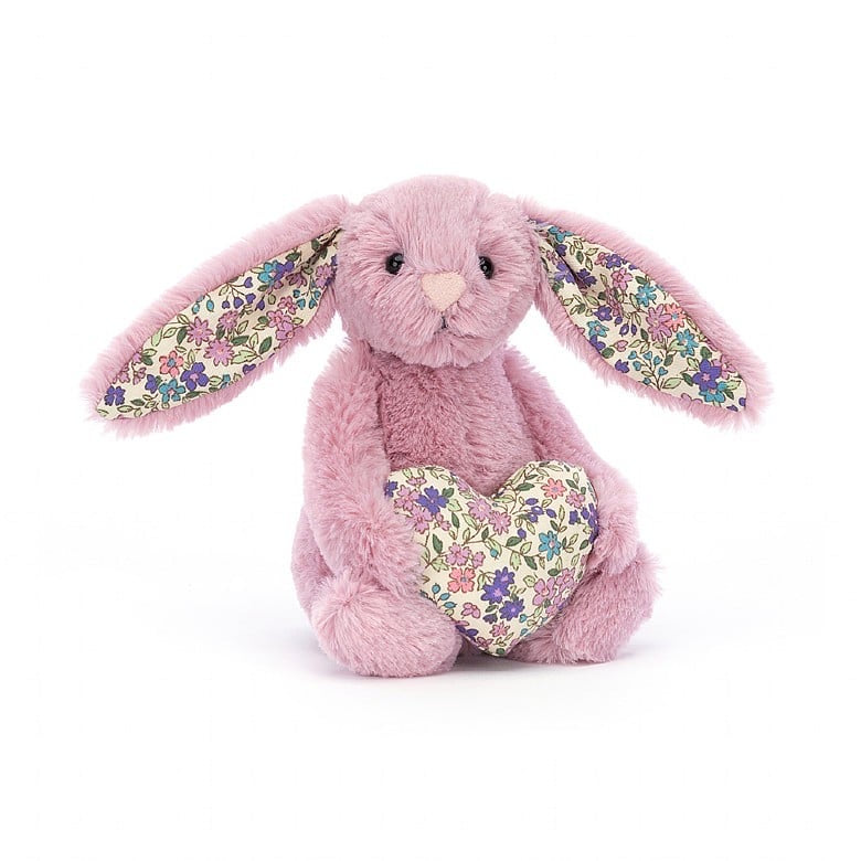 Bashful Blossom Tulip Heart Bunny