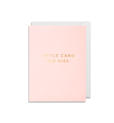 Little Card Big Kiss