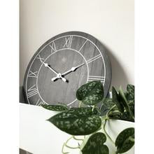 Black Wooden Clock