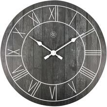 Black Wooden Clock