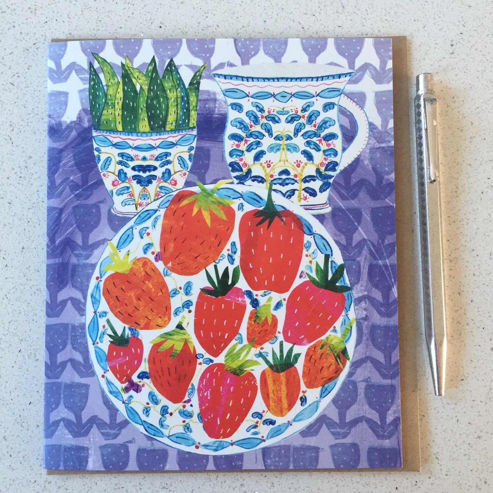 Strawberry still life