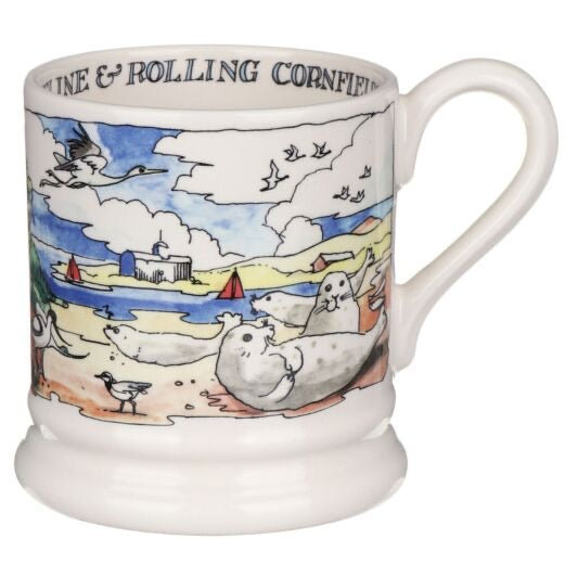 Emma Bridgewater Landscape of Dreams Norfolk Coast 1/2 Pint Mug