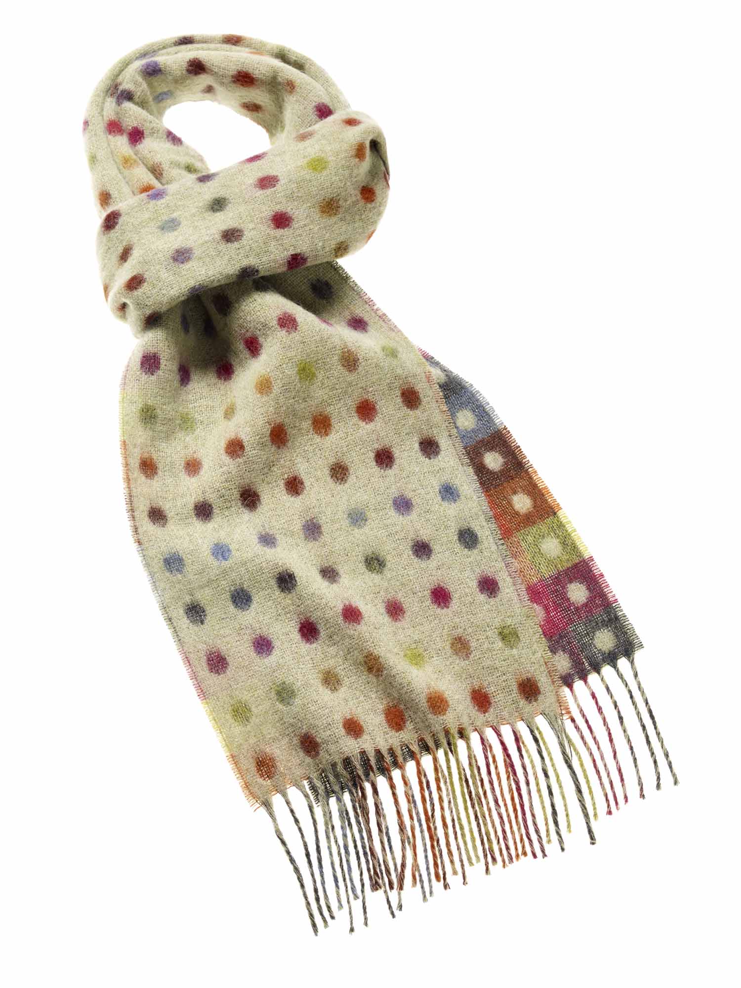 Merino Spot Scarves