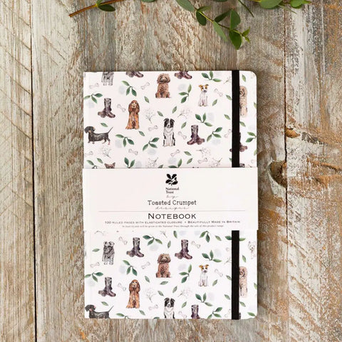 *NEW* Muddy Paws A5 Lined Pocket Notebook