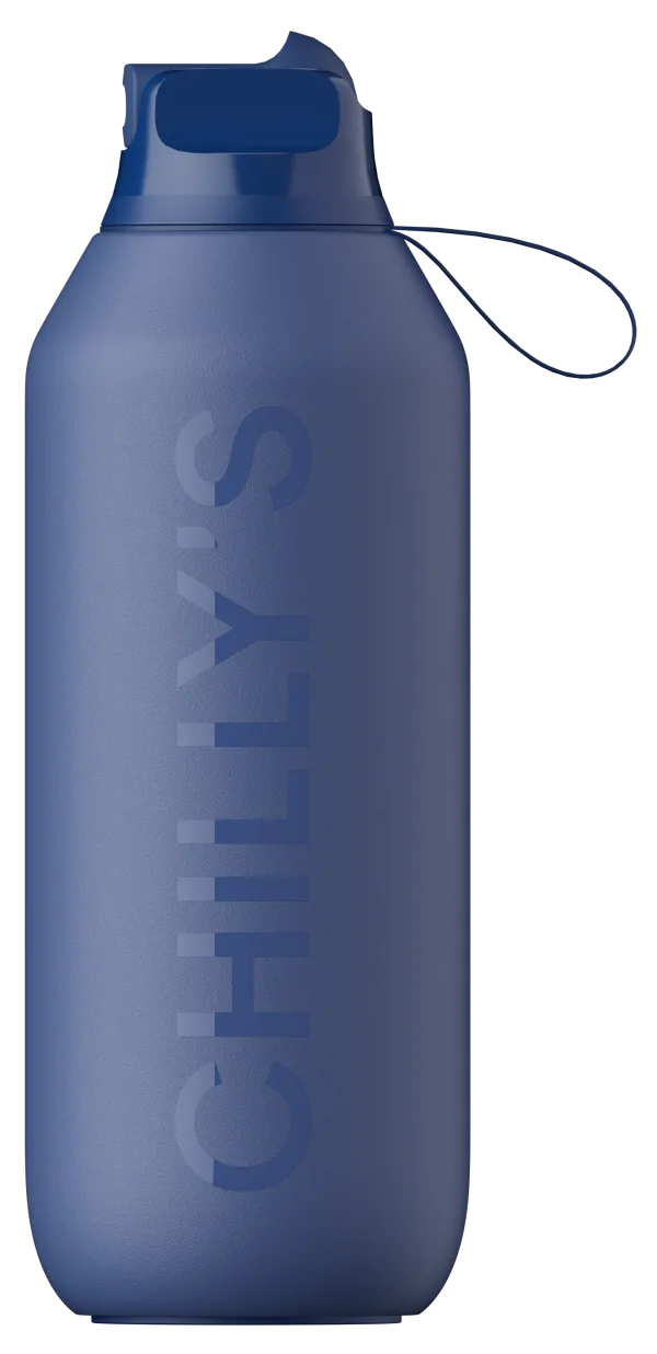 Chilly’s Series 2 500ml Sports Bottle - Whale Blue